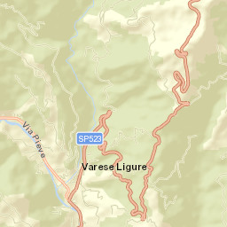 Varese Ligure Street Map