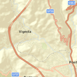 Pontremoli Street Map