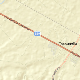 Toscanella Street Map