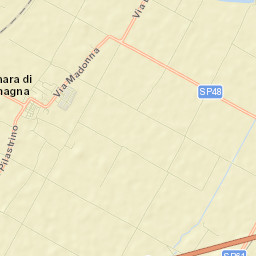 Bagnara di Romagna Street Map