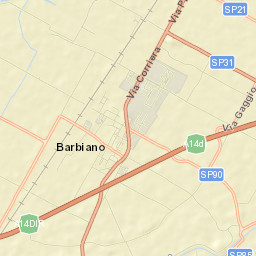 Barbiano Street Map