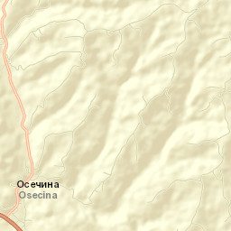 Osečina Street Map