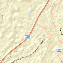Lazarevac Street Map