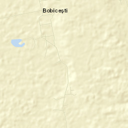 Comuna Bobiceşti Street Map