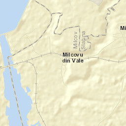 Comuna Milcov Street Map