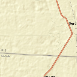 Surdulești Street Map