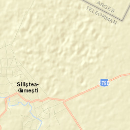 Comuna Siliștea Gumești Street Map