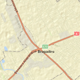 Bragadiru Street Map