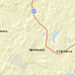 Comuna Gurbăneşti Street Map