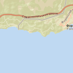 Foros Street Map