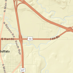 Buffalo Street Map