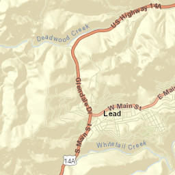 Lawrence County Street Map