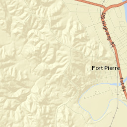 Fort Pierre, SD 57532, USA Street Map