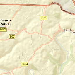 Druelle Street Map