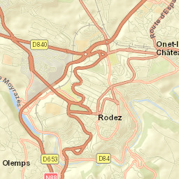 Olemps Street Map