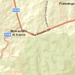 Vicoforte Street Map
