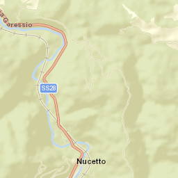 Nucetto Street Map
