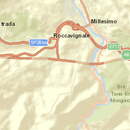 Millesimo Street Map