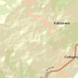Collagna Street Map