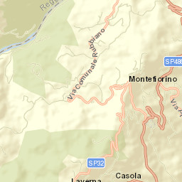Montefiorino Street Map