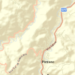 Pizzano Street Map