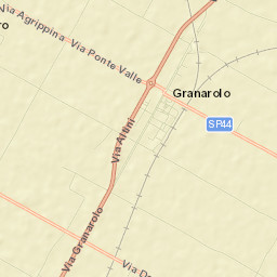Granarolo Street Map