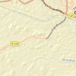 Smederevska Palanka Street Map