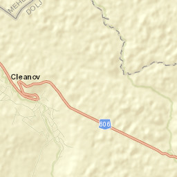 Cleanov Street Map