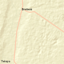 Comuna Brebeni Street Map