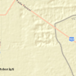 Comuna Tufeni Street Map