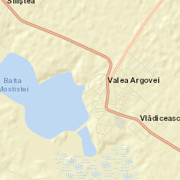 Valea Argovei Street Map