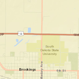 400-418 6th Street, Brookings, SD 57006 Street Map