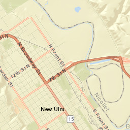 New Ulm Street Map
