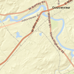 Gouverneur Street Map