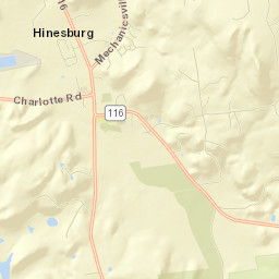 Hinesburg Street Map