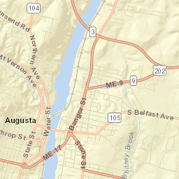 Augusta Street Map