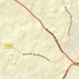 Casteljaloux Street Map
