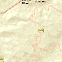 Montcuq Street Map