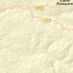 Sainte-Radegonde Street Map