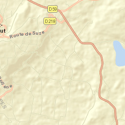 Saint-Restitut Street Map