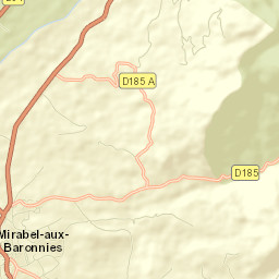 Mirabel-aux-Baronnies Street Map