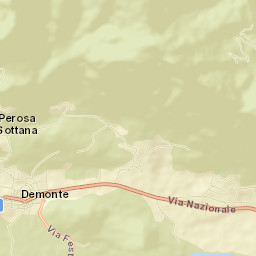 Demonte Street Map