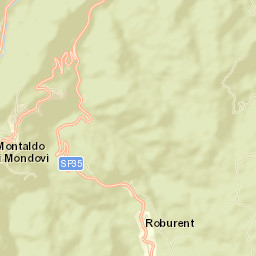 Montaldo di Mondovì Street Map