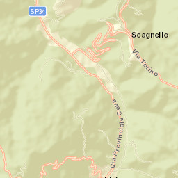Scagnello Street Map