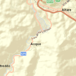 Altare Street Map