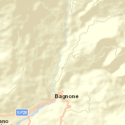 Bagnone Street Map
