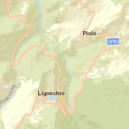 Ligonchio Street Map
