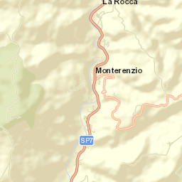 Monterenzio Street Map