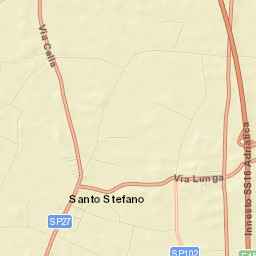 Santo Stefano-Carraie Street Map