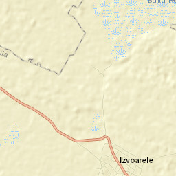 Izvoarele Street Map